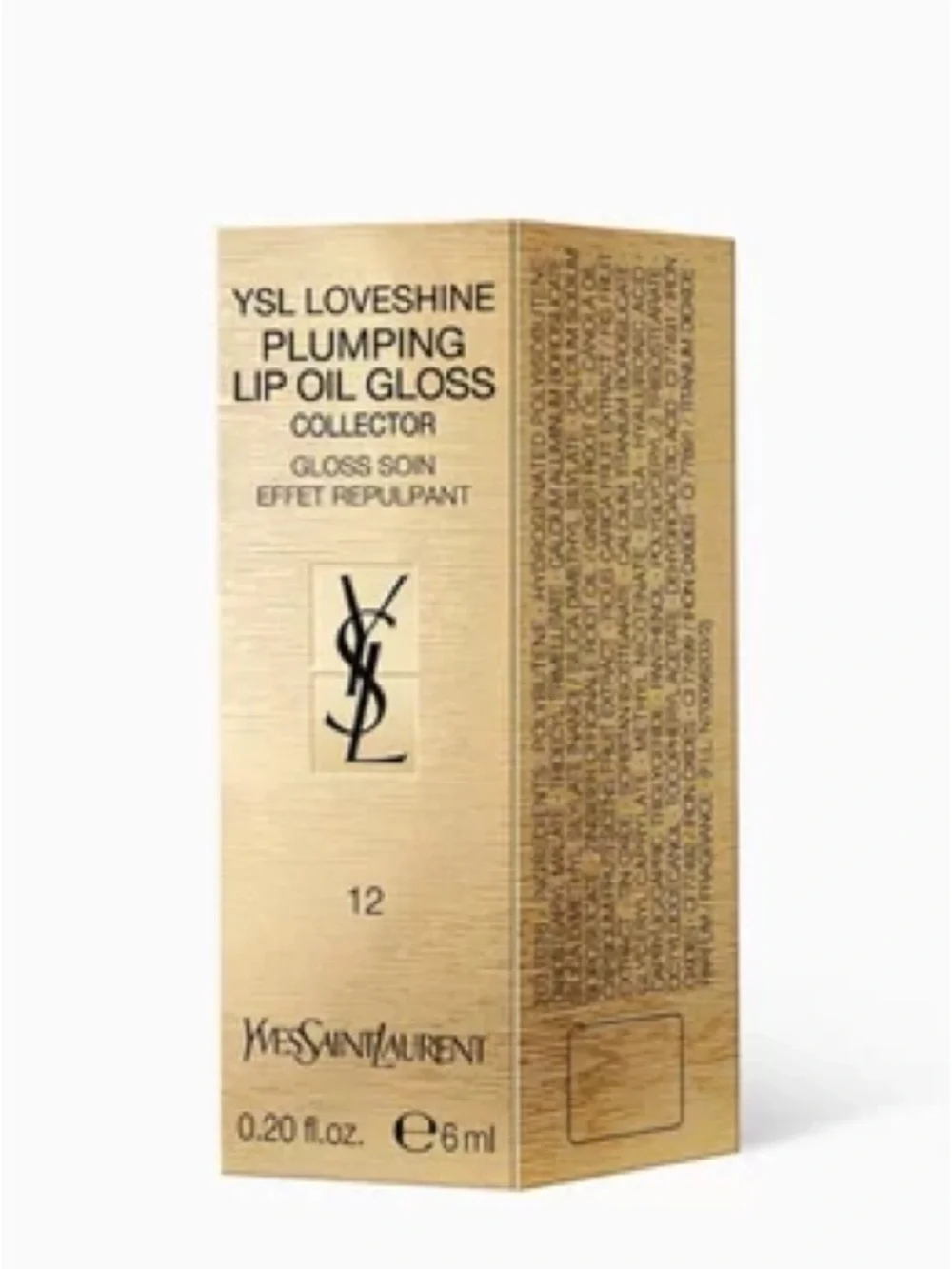 Yves Saint Laurent Lip Oil Gloss — Shimmery Peachy Rose